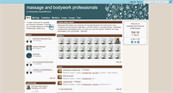 Desktop Screenshot of massageprofessionals.com